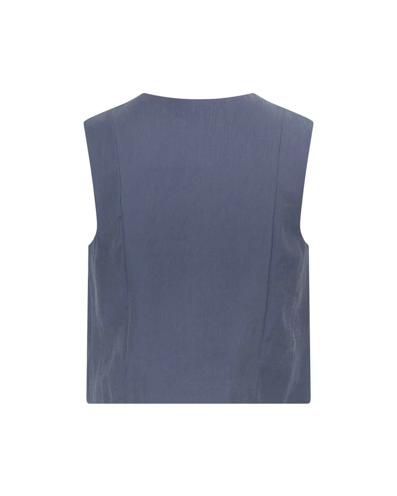 MSCH Copenhagen - Mschfrode Waistcoat 19661 - Vintage Indigo