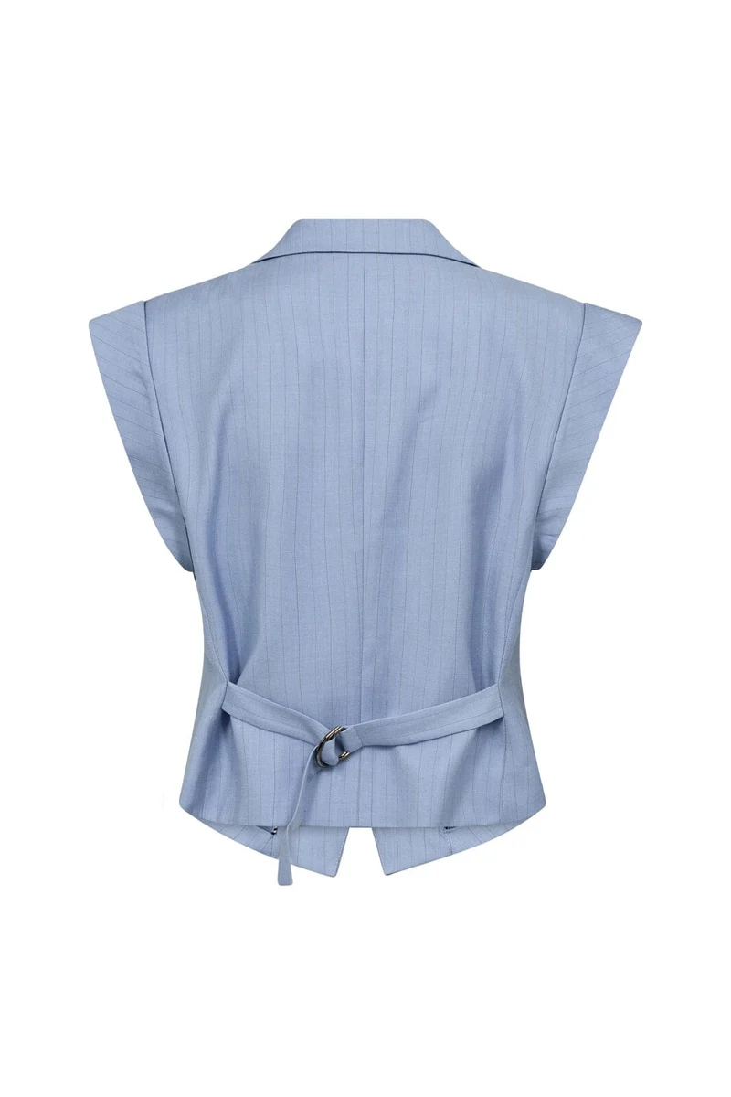 Co´Couture - Kianacc Pin Vest 40027 - 23 - Pale Blue
