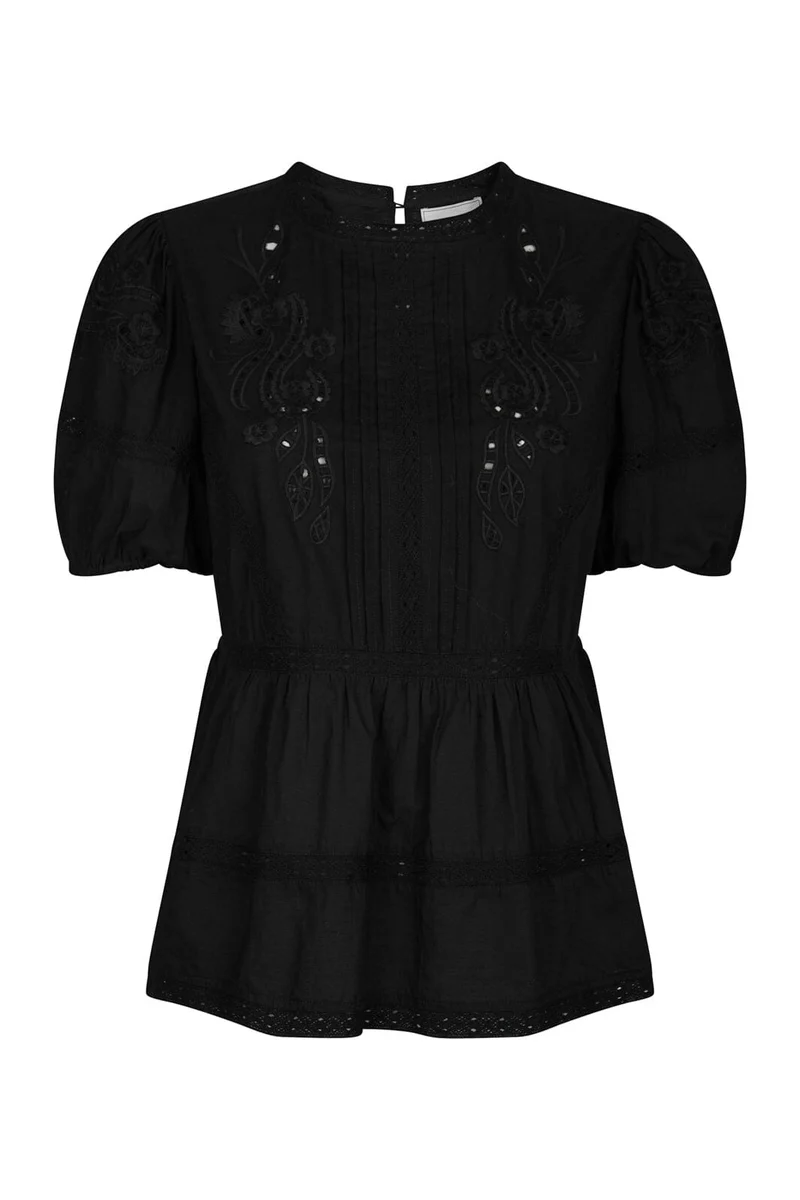 Neo Noir - Carnita Blouse 166753 - 100 - Black