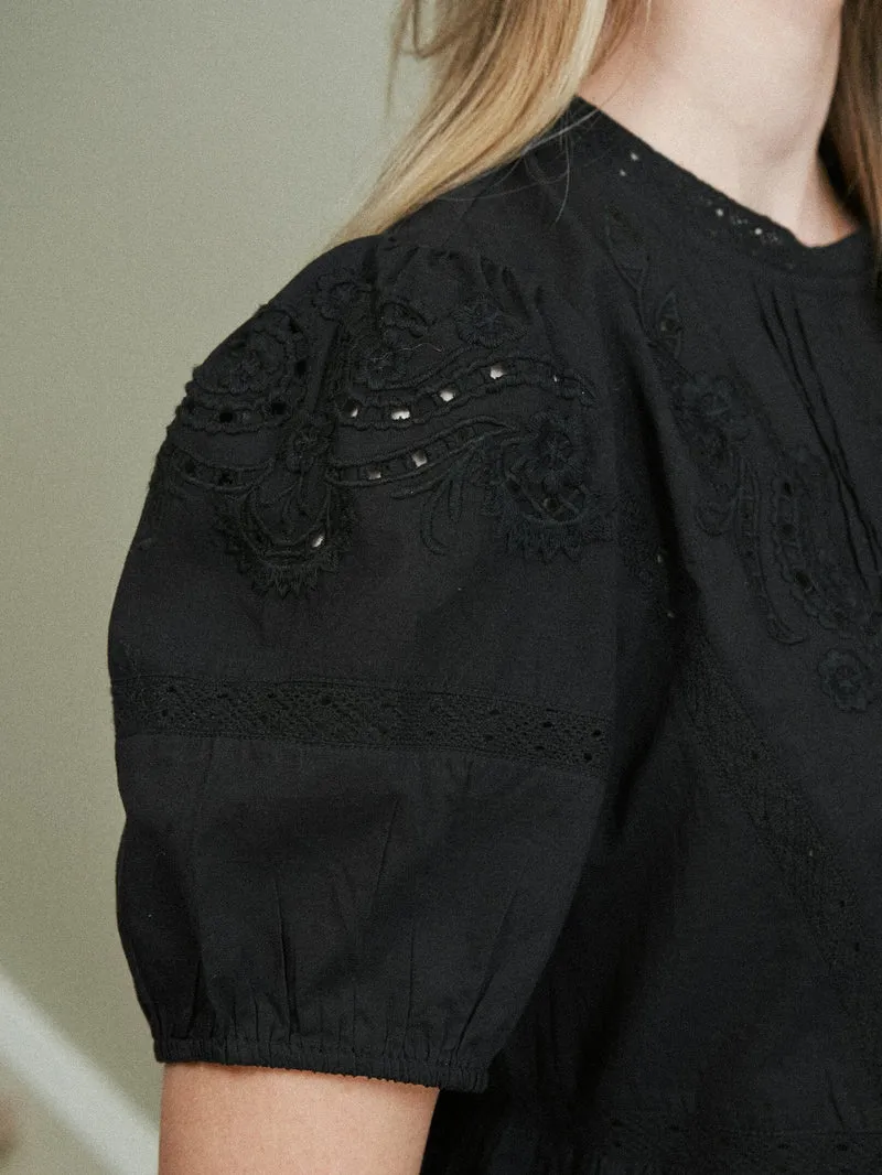 Neo Noir - Carnita Blouse 166753 - 100 - Black