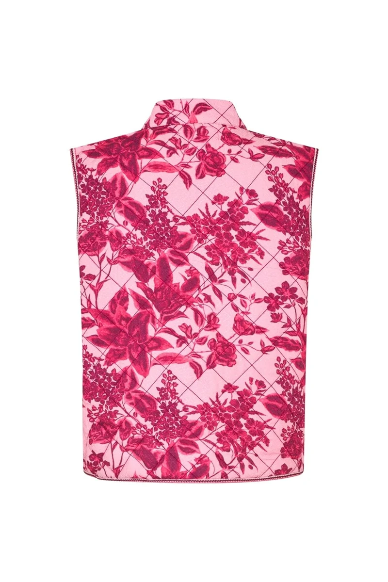 Lollys Laundry - Cairoll Quilted Vest26117-1011 - 51 Pink