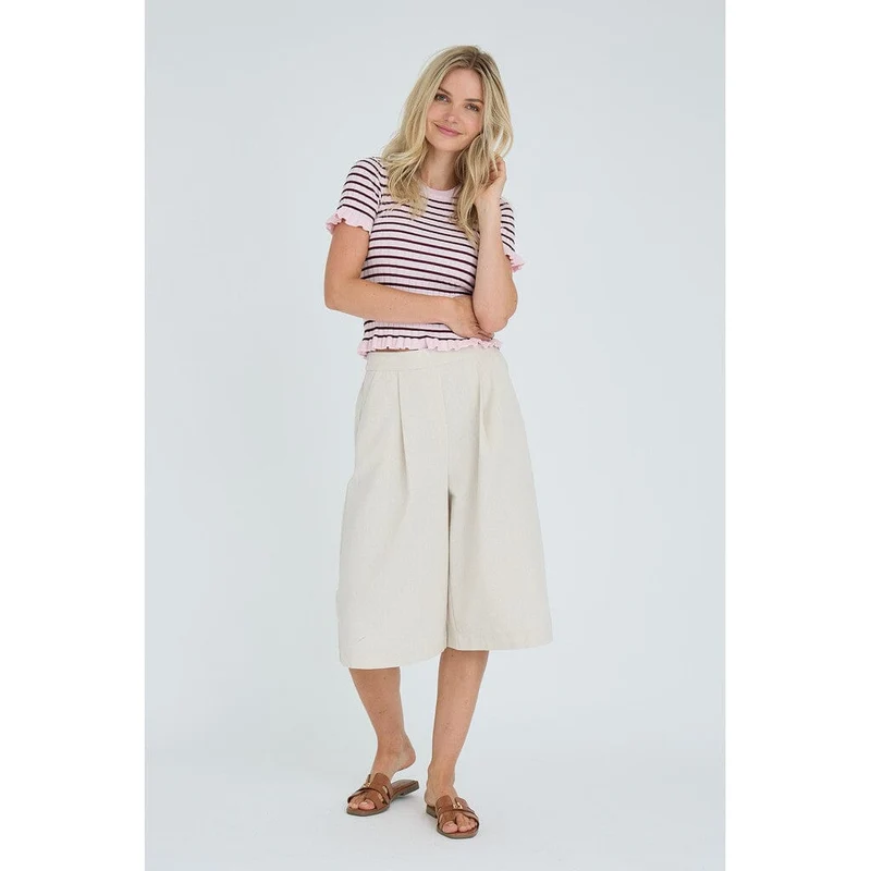 A-View - Fabi Knit Top AV7079 - 373 - Bordeaux/Rose