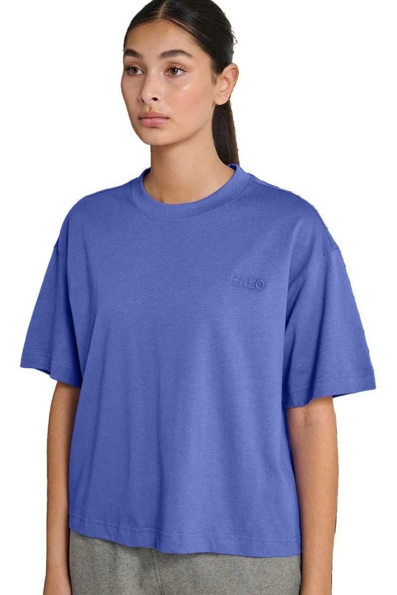 Halo - Women Logo T-Shirt 231880 - 7554 - Baja Blue