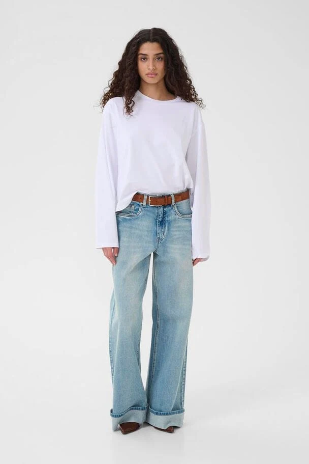 Gestuz - Gzsara Wide Jeans 10910809 - 104590 - Washed Blue