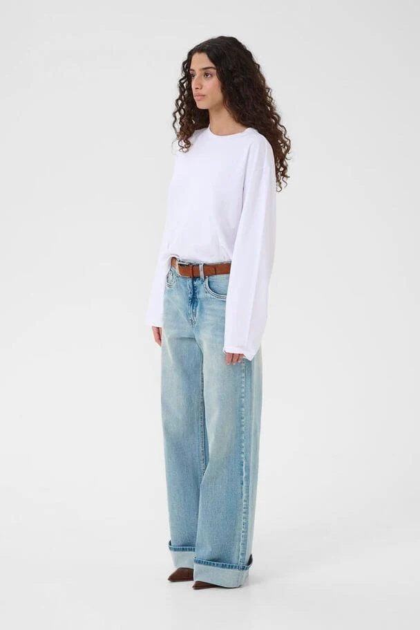 Gestuz - Gzsara Wide Jeans 10910809 - 104590 - Washed Blue