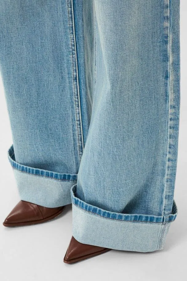 Gestuz - Gzsara Wide Jeans 10910809 - 104590 - Washed Blue