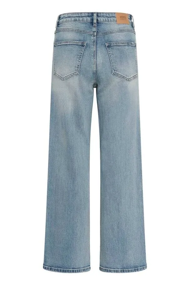 Gestuz - Gzzolani Wide Jeans 10910876 - 104590 - Washed Blue