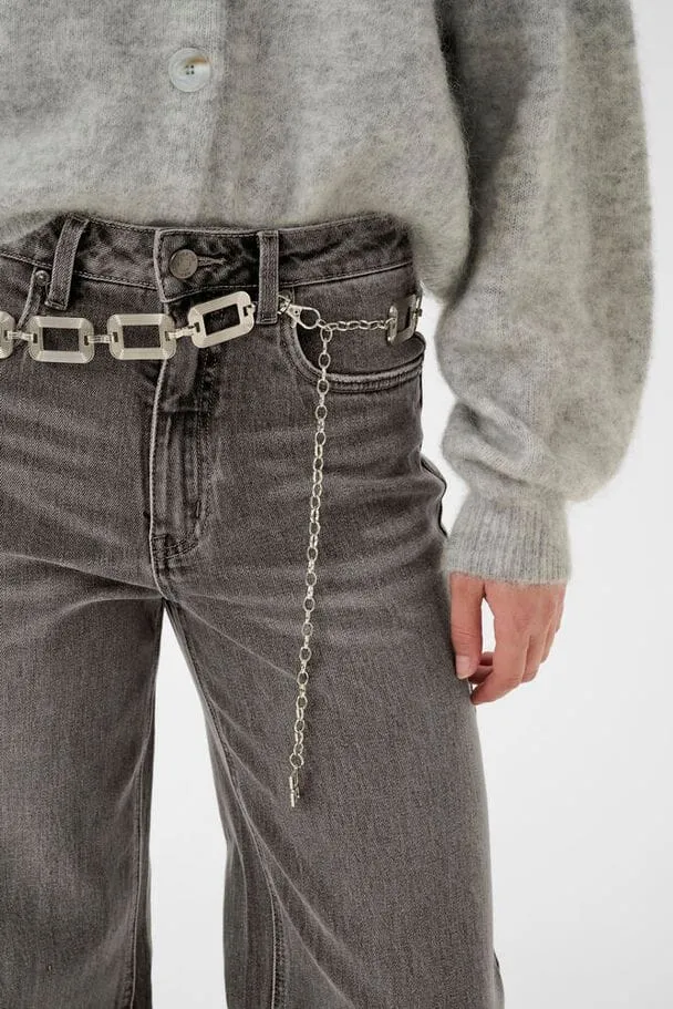 Gestuz - Gzsara Wide Jeans 10910809 - 102235 - Washed Light Grey