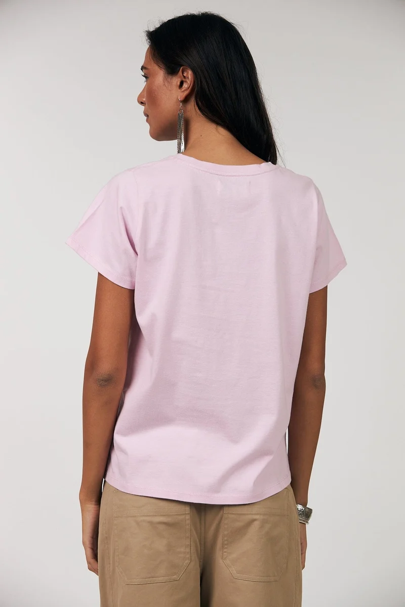 Lollys Laundry - Romall Lobster Tee Ss26156-1081 - 30 Red