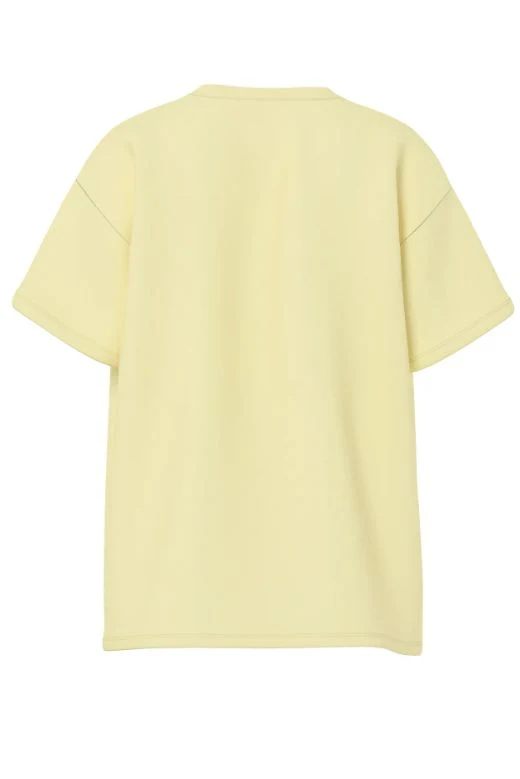 Pieces - Pcskylar Ss Oversized Tee - 4992597 French Vanilla