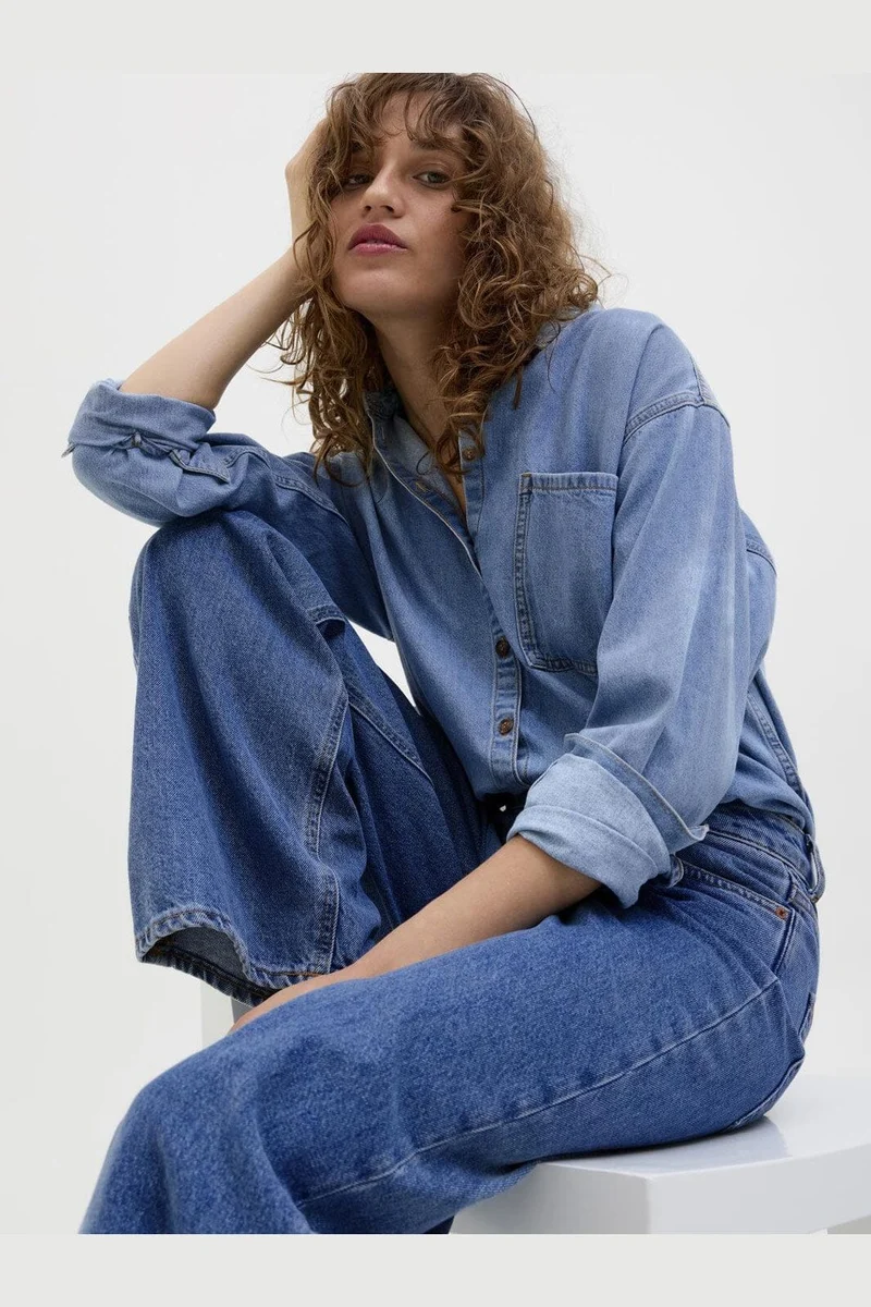 Jjxx - Jxtokyo Wide Mr6002 - 3813964 Medium Blue Denim