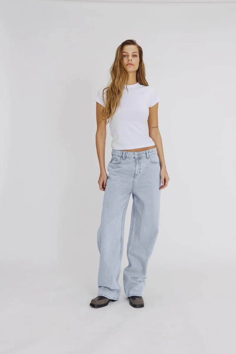 Noisy May - Nmalexa Nw Reg Jeans Az468Lb - 4920507 Light Blue Denim