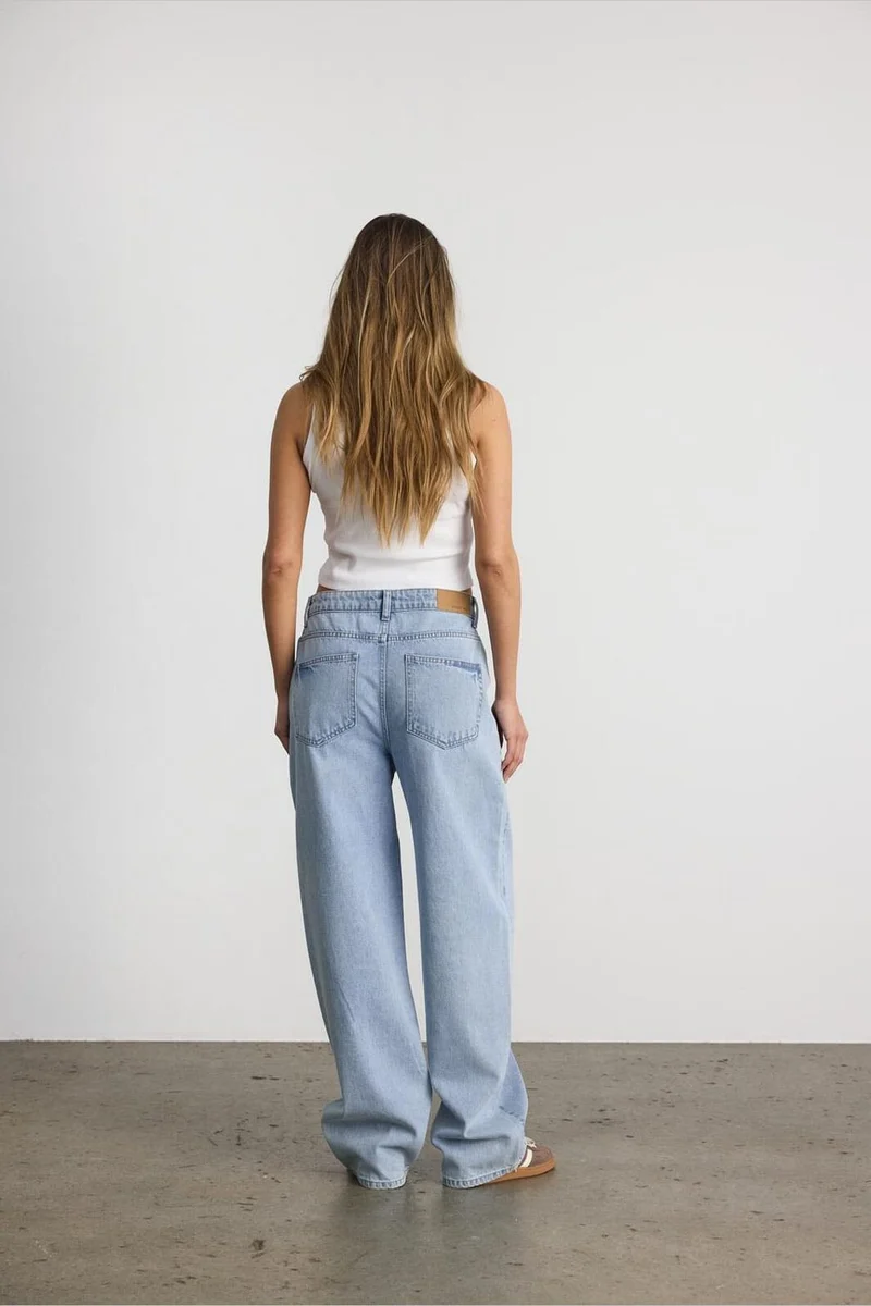 Noisy May - Nmalexa Nw Reg Jeans Az468Lb - 4920507 Light Blue Denim