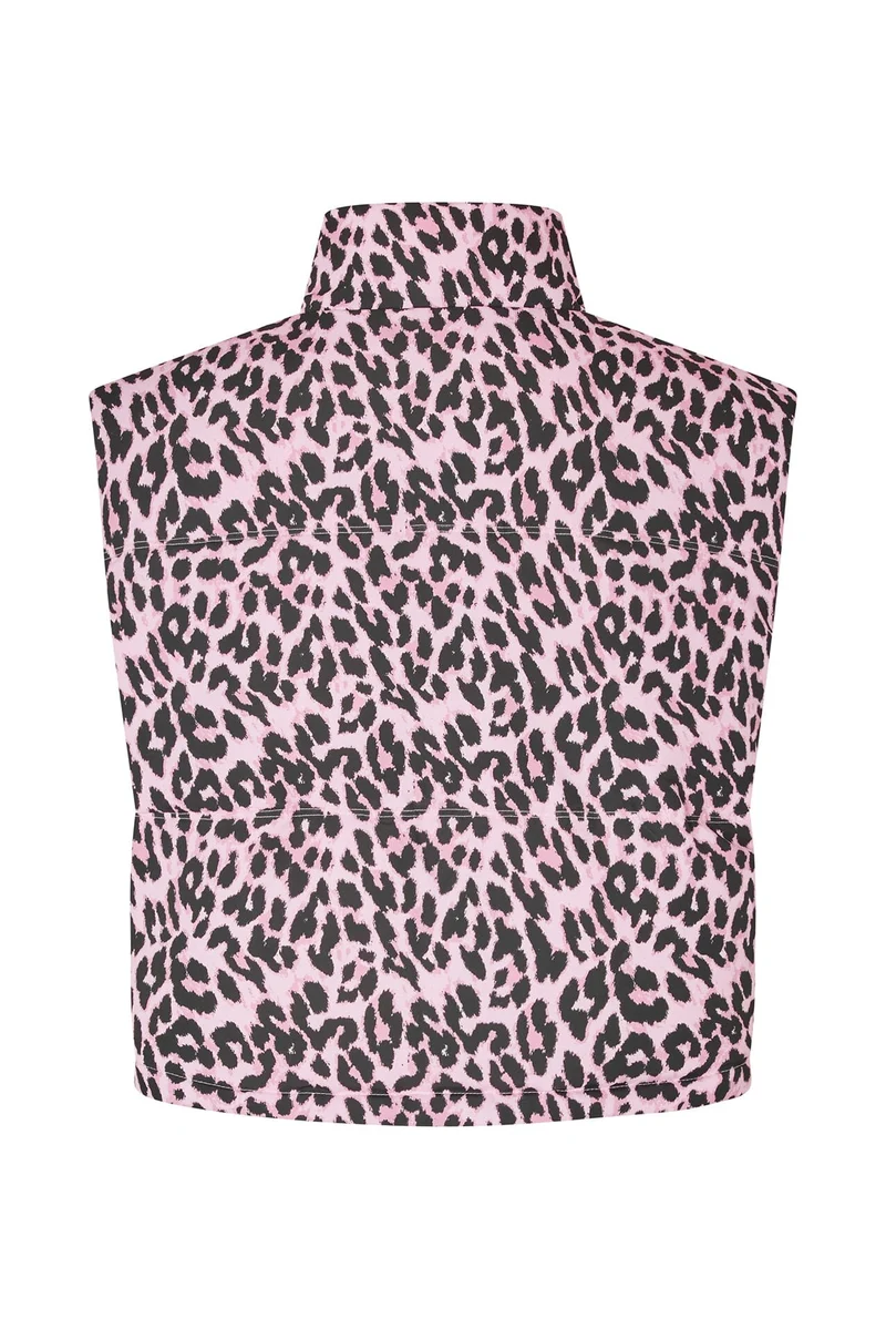 Lollys Laundry - Sadall Vest Sl25579-7000 - 72 Leopard Print