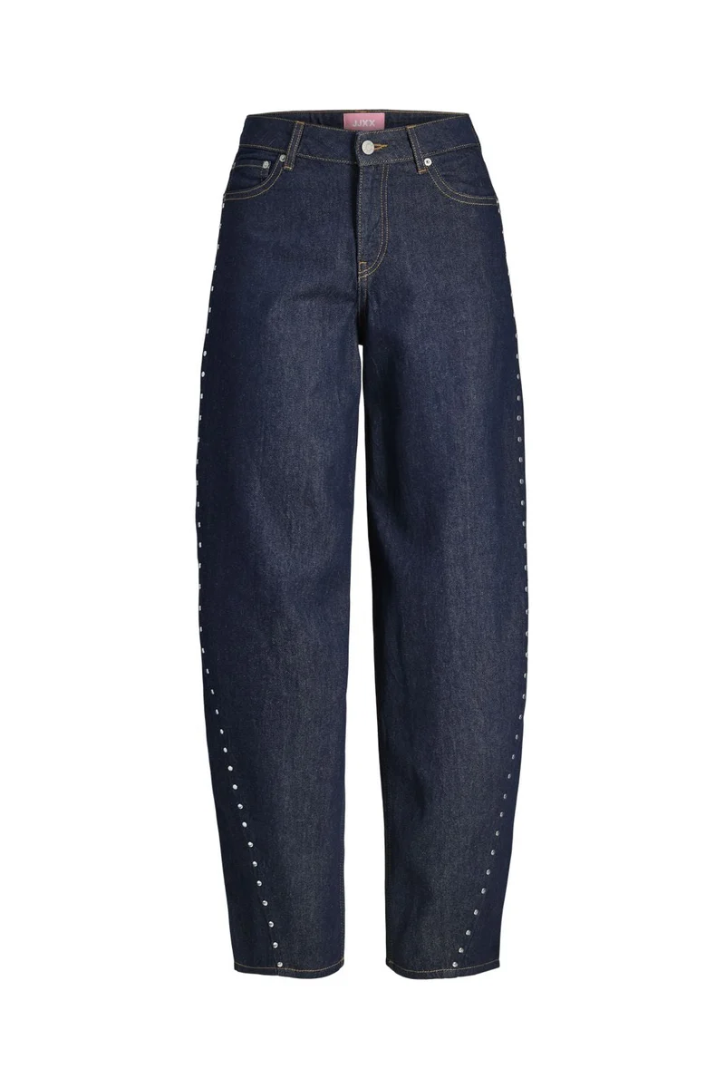 Jjxx - Jxfuji Ivy Barrel Jeans R295 - 4870134 Dark Blue Denim