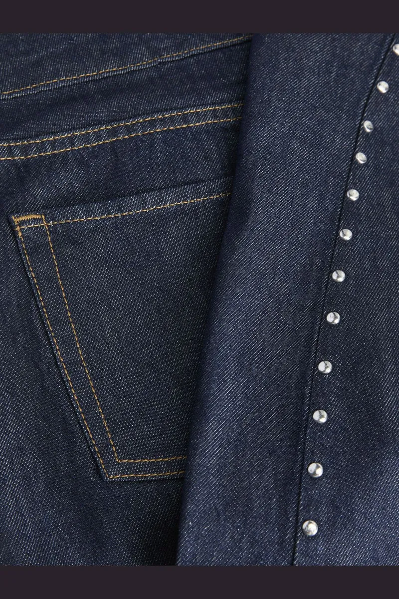 Jjxx - Jxfuji Ivy Barrel Jeans R295 - 4870134 Dark Blue Denim
