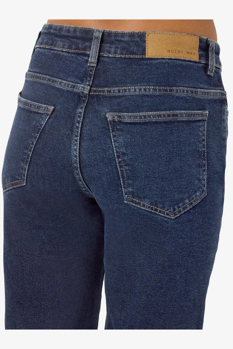 Noisy May - Nmyolanda Wide Str Az365Db Fwd - 4532744 Dark Blue Denim