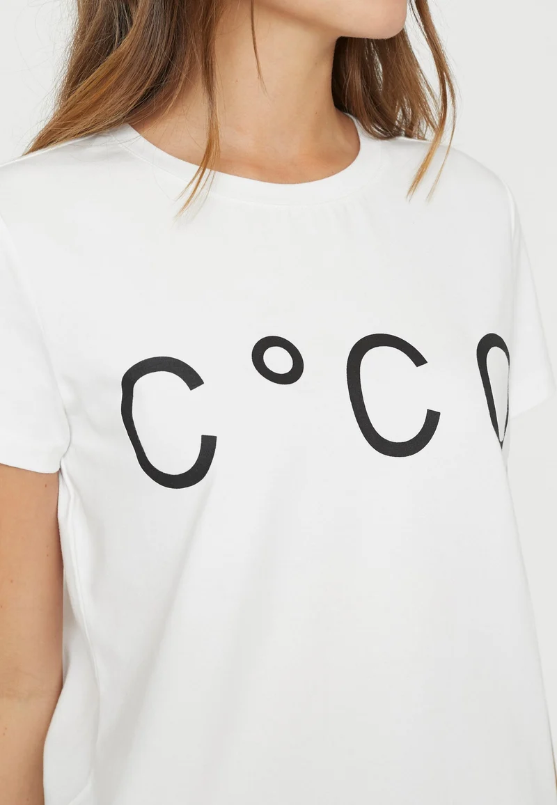Co´Couture - Signaturecc New Tee 33200 - 4000 - White