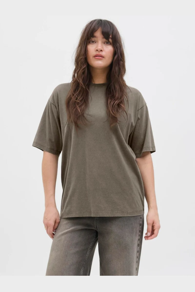 Jjxx - Jxandrea Wash Loose Ss Tee Sn - 4788353 Falcon