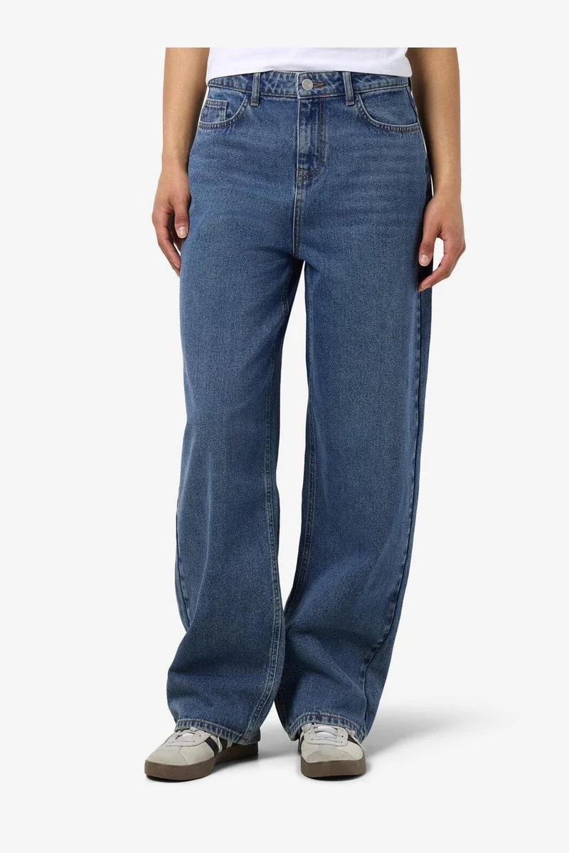 Noisy May - Nmalexa Nw Reg Jeans Fo055Mb - 4798040 Medium Blue Denim