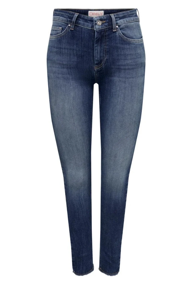 Only - Onlblush Mid Sk - 3972348 Medium Blue Denim