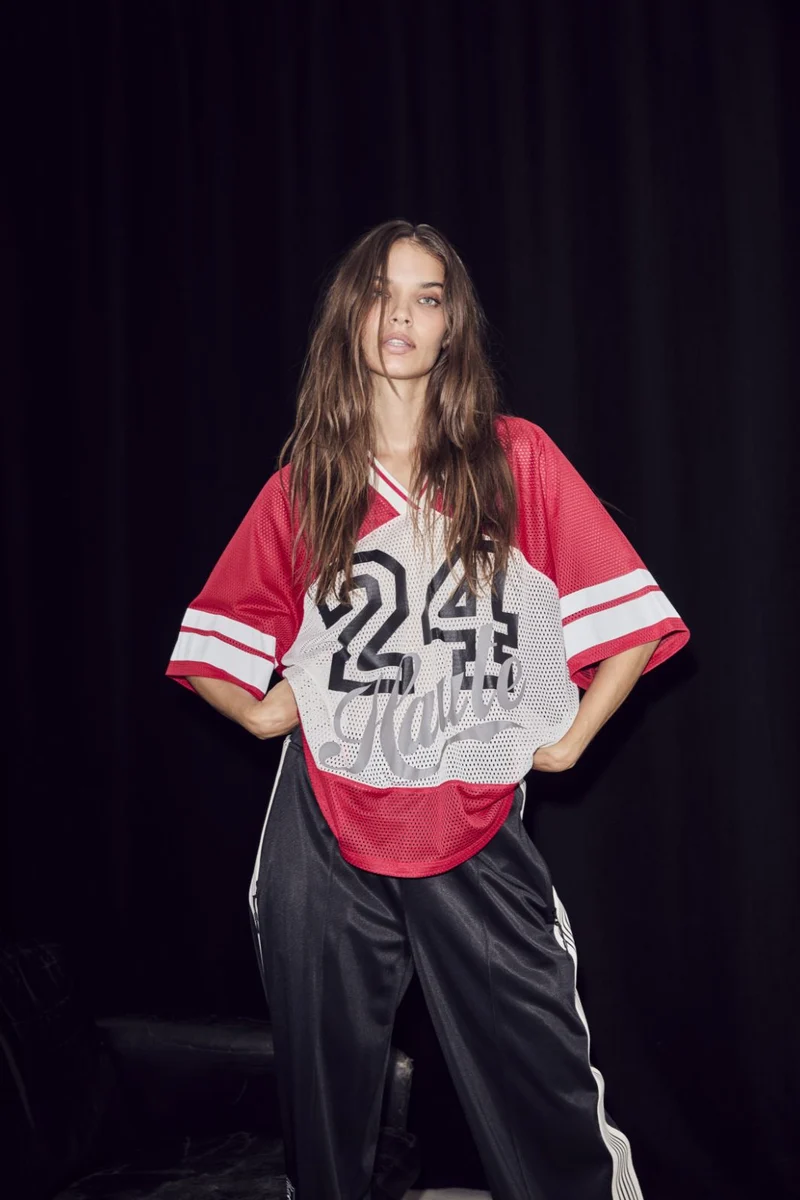 Haute L'Amitié - Drift Combo Number Tee HL10478 - Red
