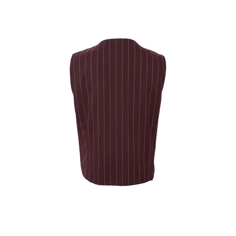 Black Colour - Bcoxford Loose Vest 40944 - Coffee