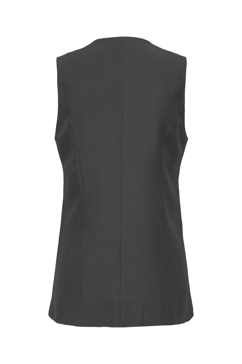 JDY - Jdymolly S/L Waistcoat - 4991381 Dark Grey