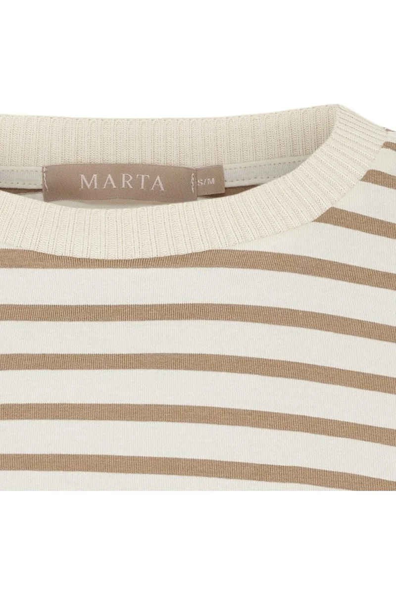 Marta Du Chateau - Cbrooklyn Tee 58351 - Beige/Fango
