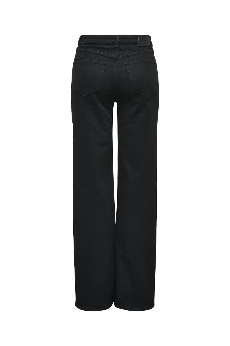 Only - Onljuicy Wide Rea670 - 4652907 Black Denim