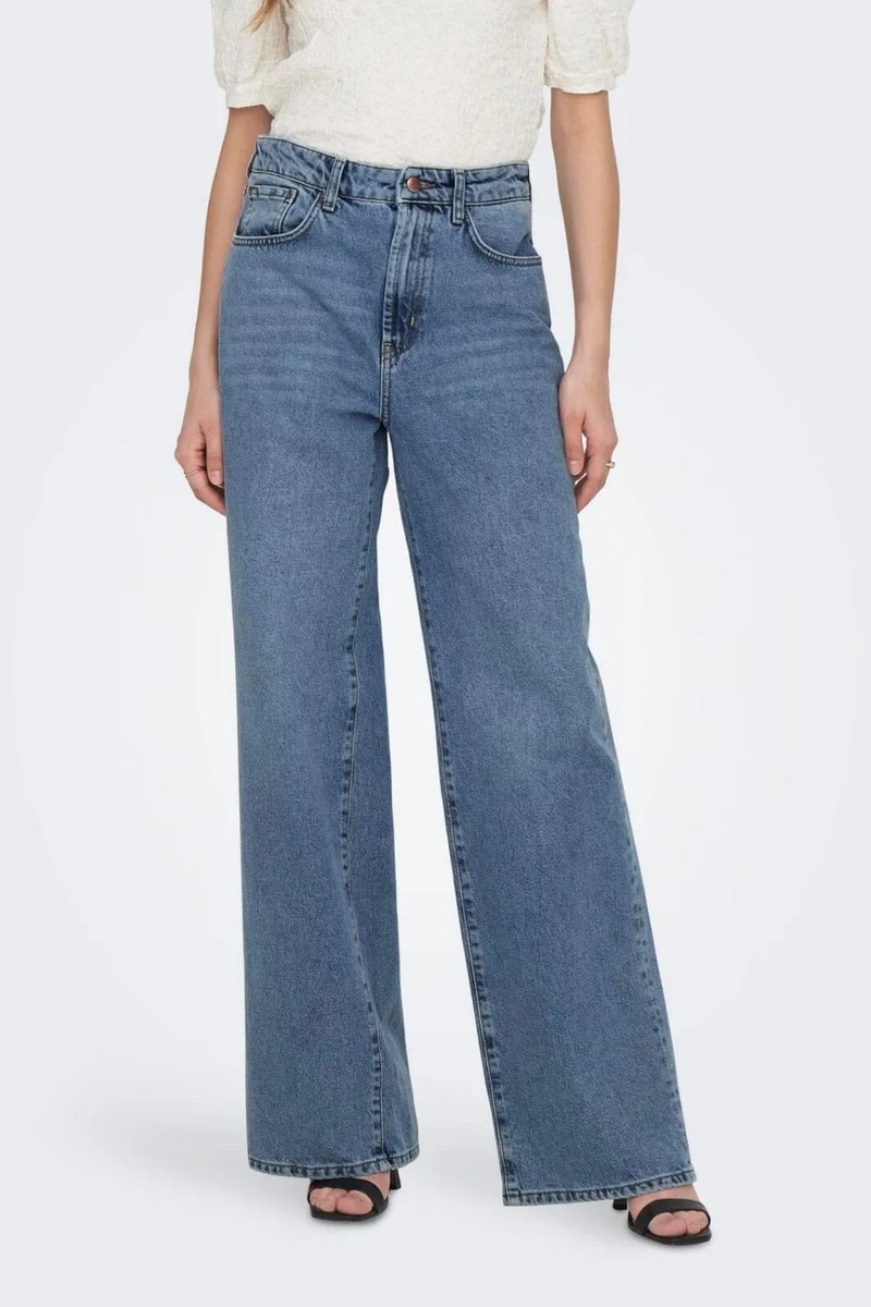 Only - Onlhope Wide Rea345 - 3562394 Light Blue Denim