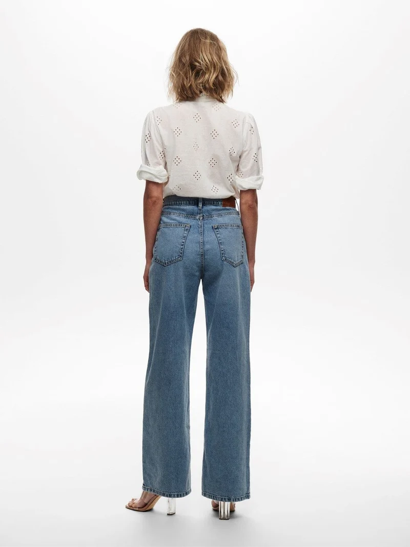 Only - Onlhope Wide Rea345 - 3562394 Light Blue Denim