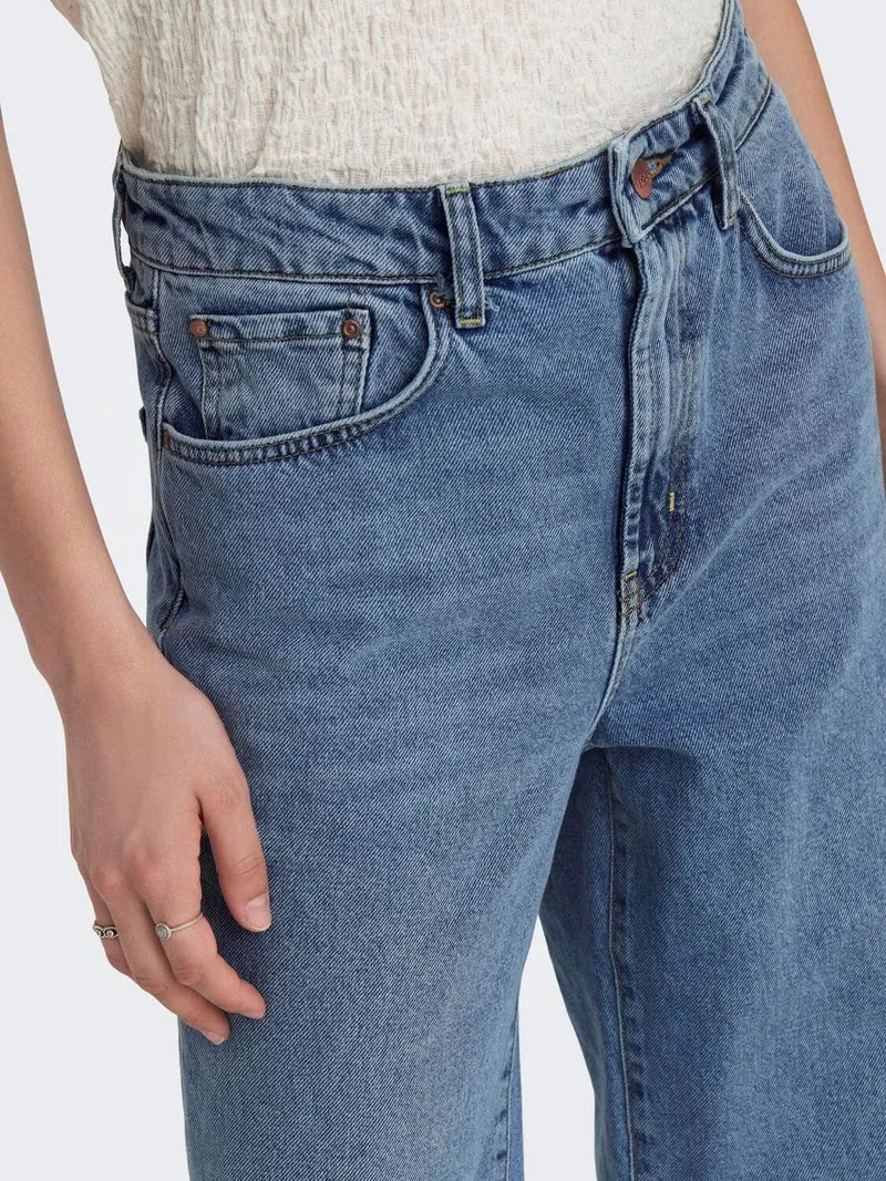 Only - Onlhope Wide Rea345 - 3562394 Light Blue Denim