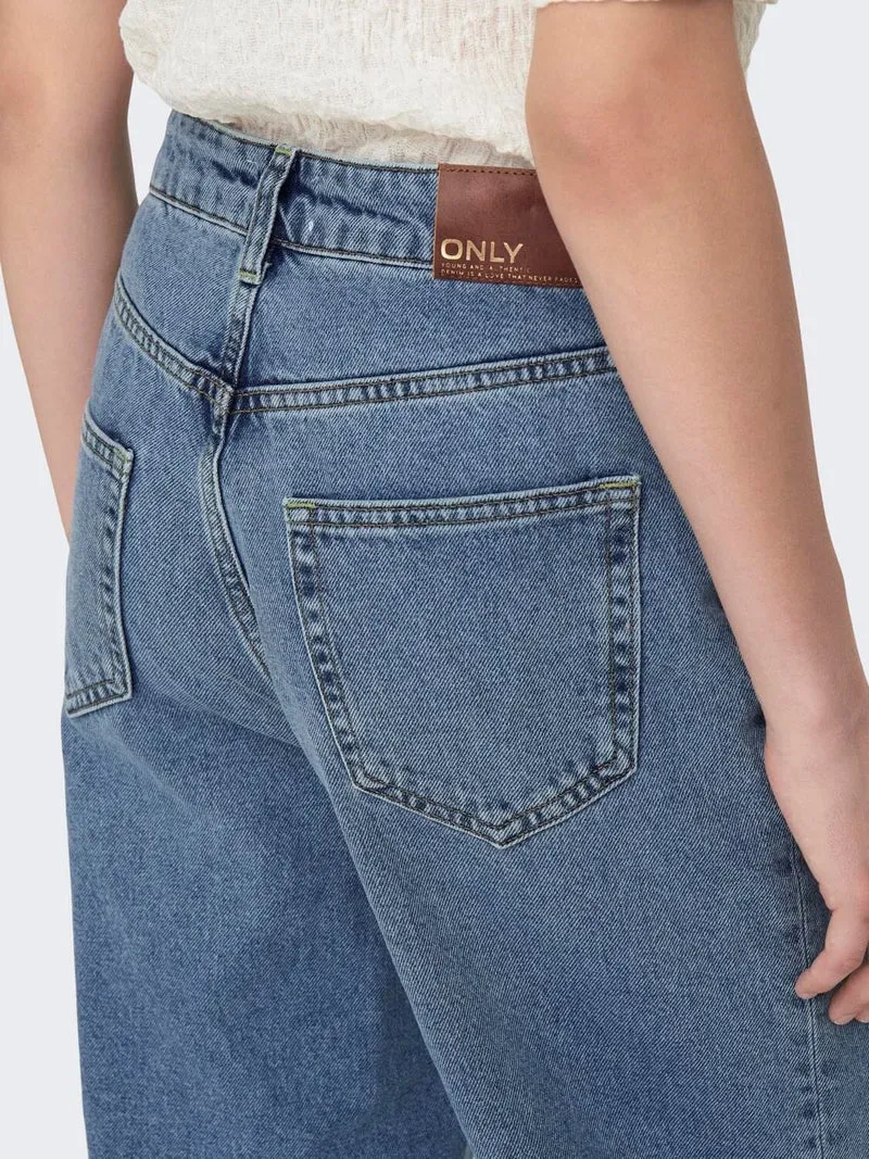Only - Onlhope Wide Rea345 - 3562394 Light Blue Denim
