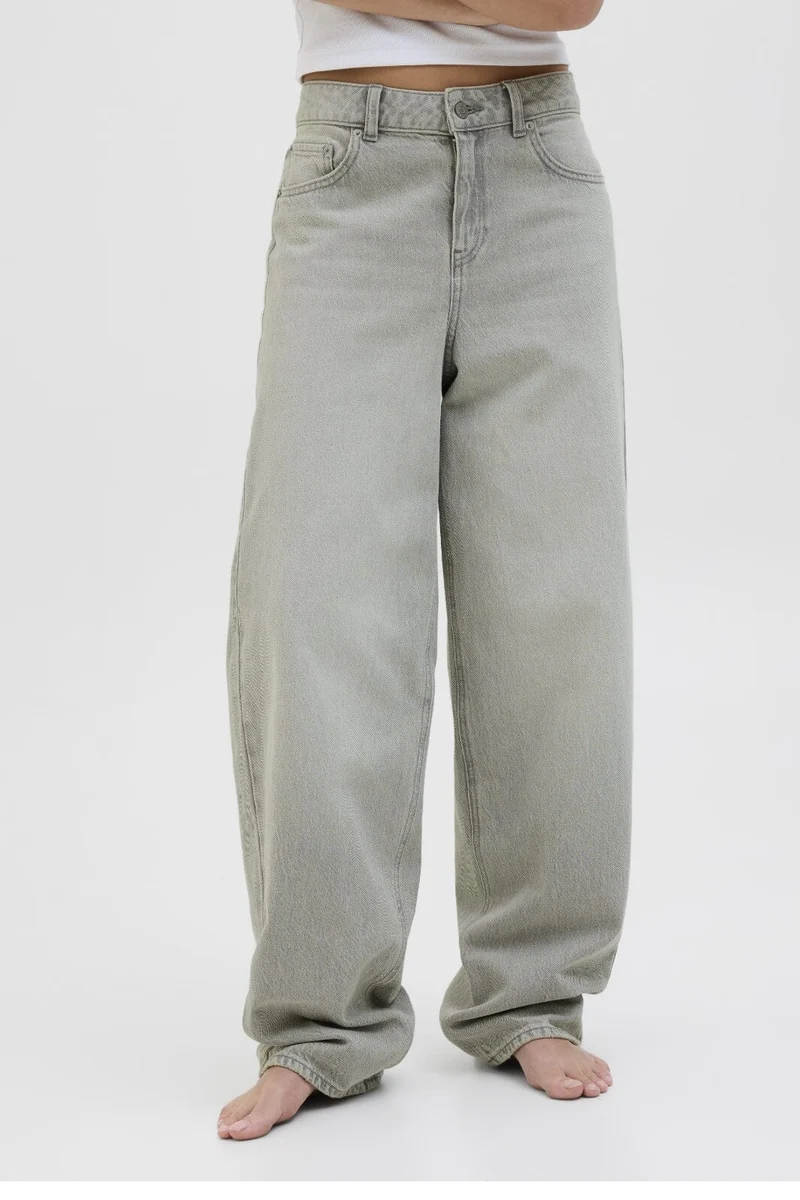 Jjxx - Jxfuji Barrel Jeans R210 - 4716363 Light Grey Denim