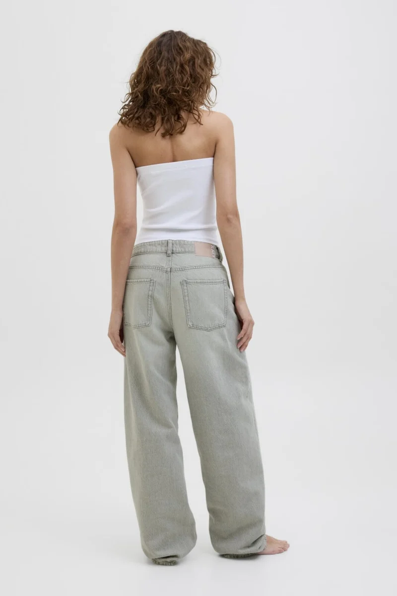 Jjxx - Jxfuji Barrel Jeans R210 - 4716363 Light Grey Denim