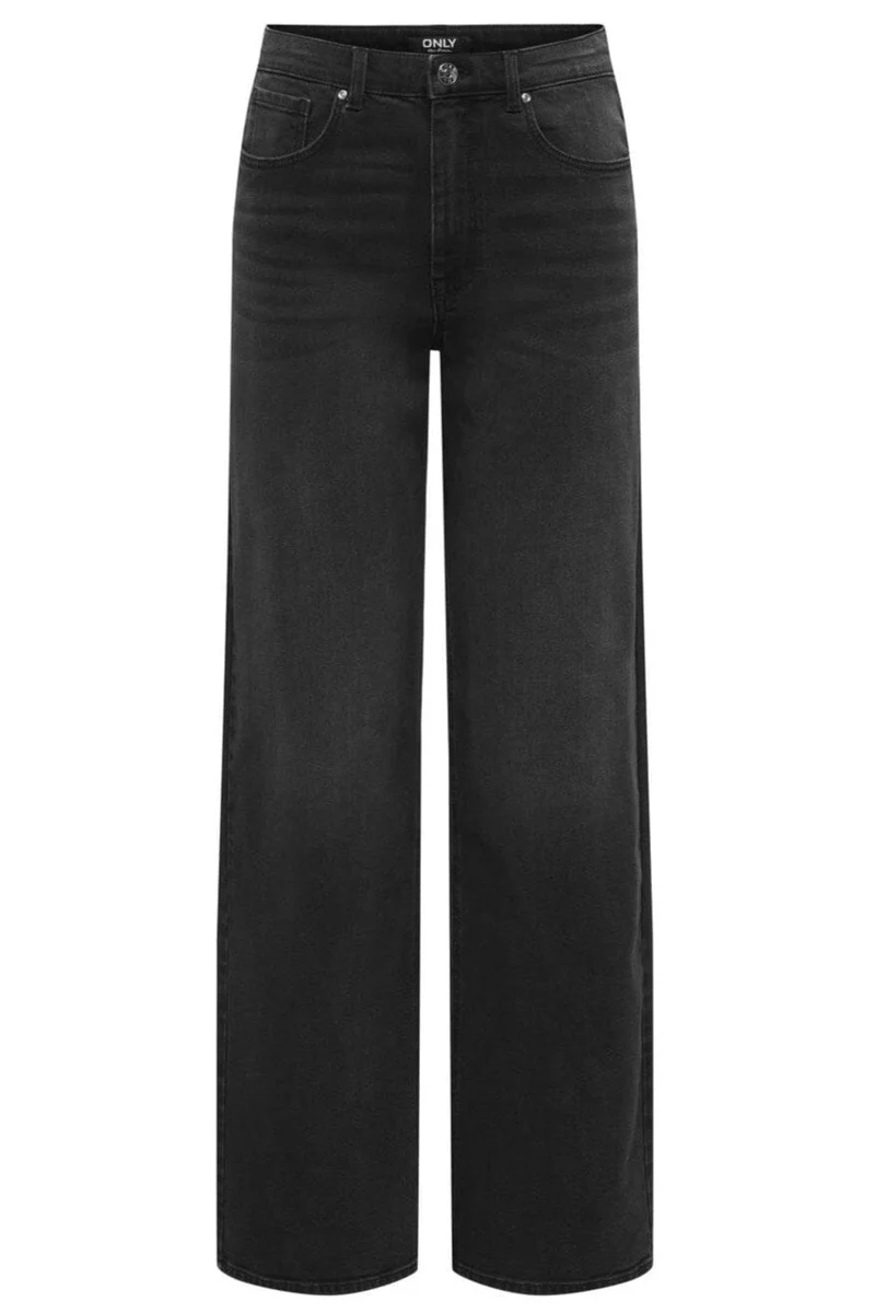 Only - Onlzenia Wide Leg Box - 4893135 Washed Black