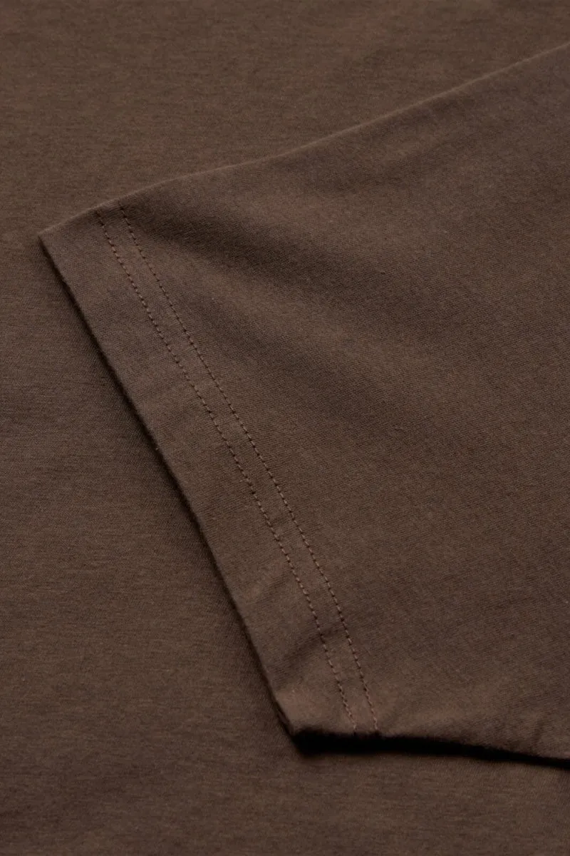 H2O - Logo Tee 100954-S - 3601 - Espresso