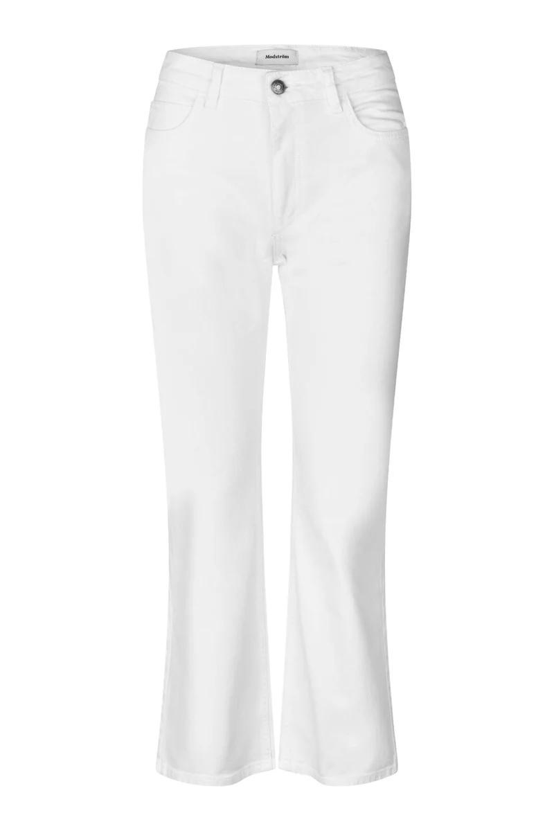 Modström - Isoldemd Solid Cropped Jeans 58541 - 4 - Soft White