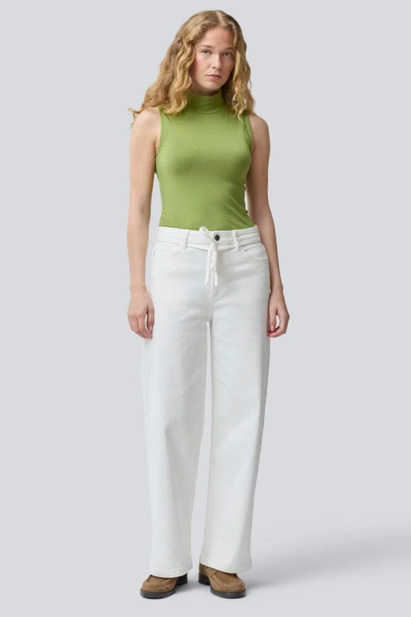 Modström - Isoldemd Solid Cropped Jeans 58541 - 4 - Soft White