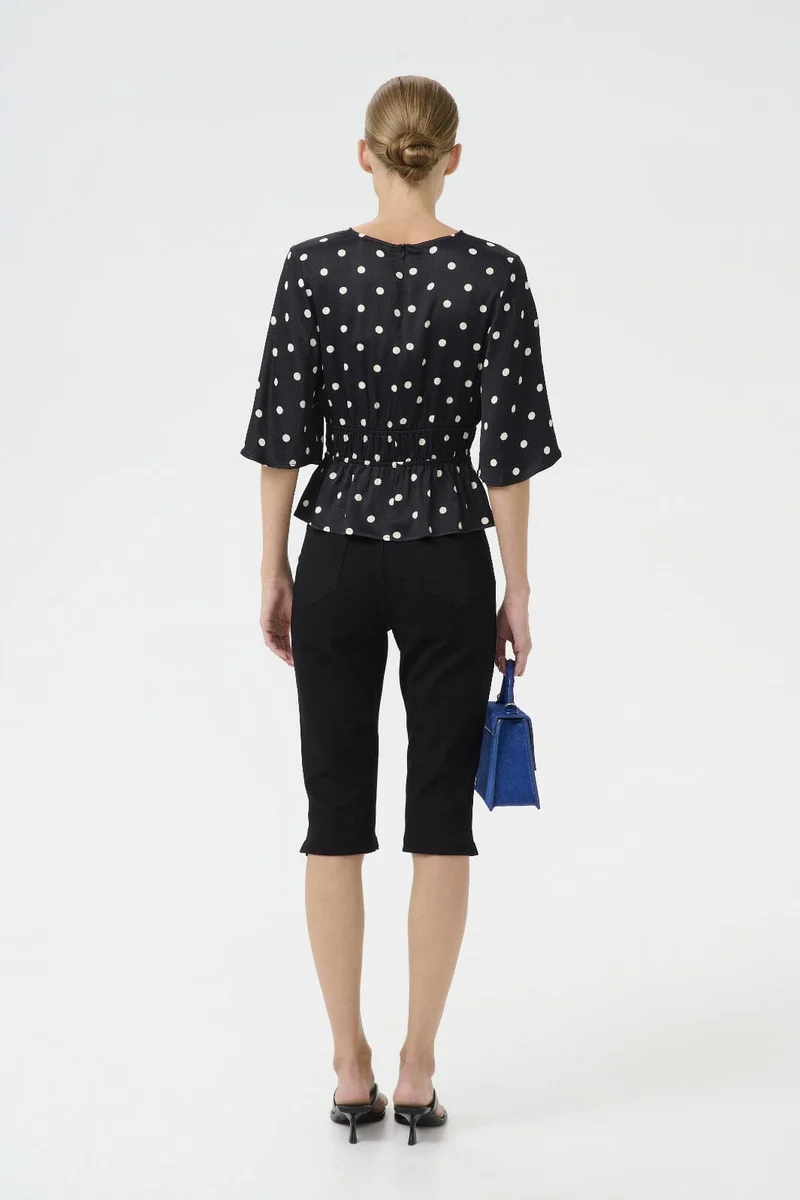 Gestuz - Gzrivy Capri Pants 10910515 - 100017 - Black