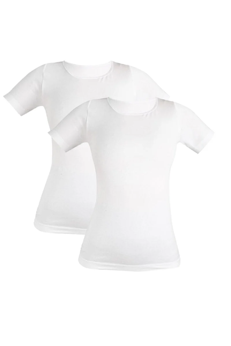 Soft basic - Haily t-shirt 2 pak - white