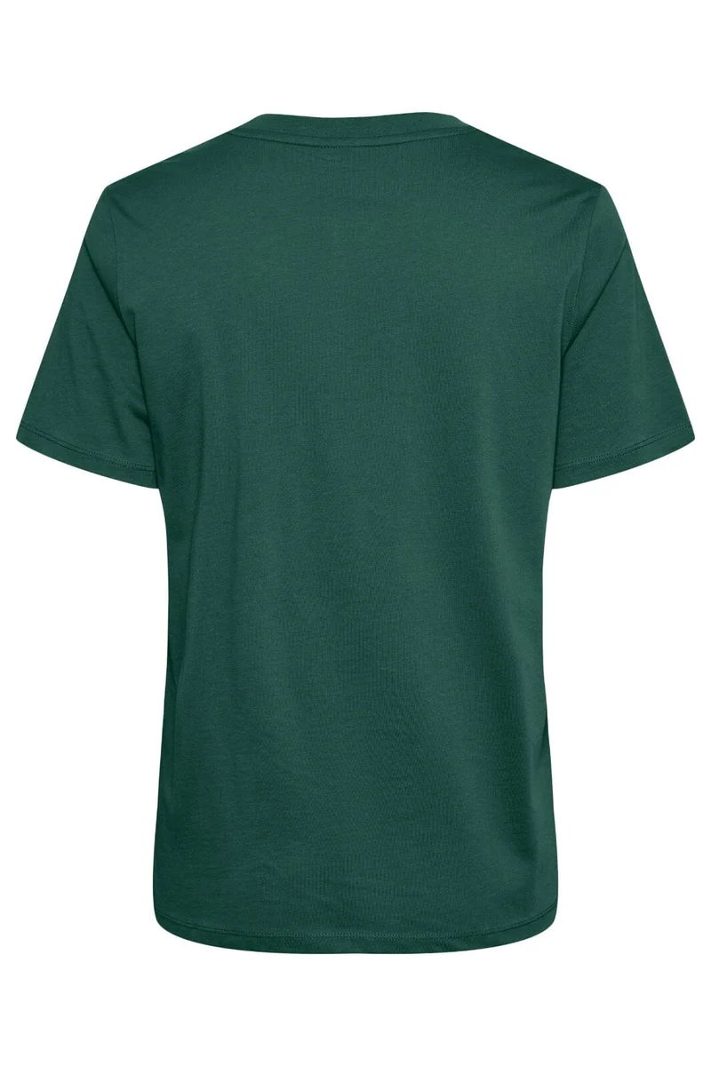 Pieces - Pcria Ss Solid Tee - 4280166 Trekking Green