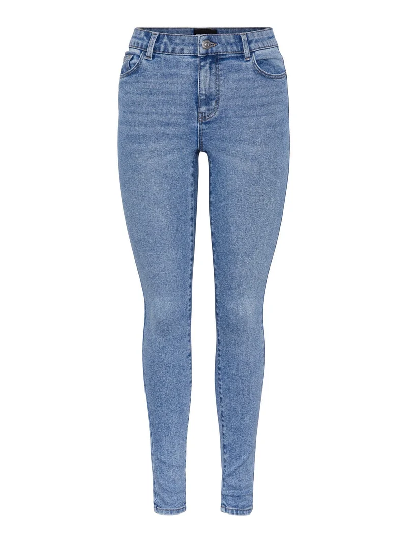 Pieces - Pcdana Skinny Jeans Lb302 - 4438602 Light Blue Denim