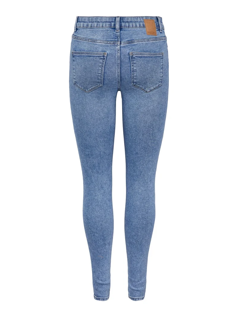 Pieces - Pcdana Skinny Jeans Lb302 - 4438602 Light Blue Denim