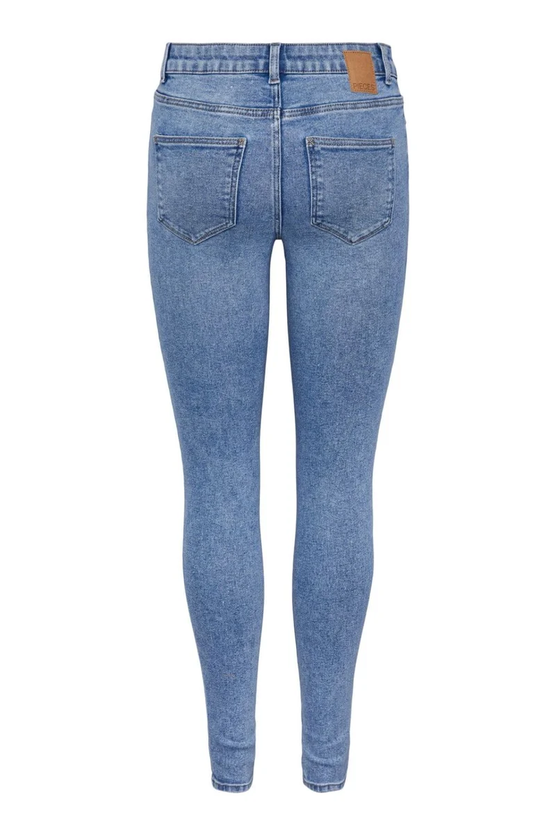 Pieces - Pcdana Skinny Jeans Lb302 - 4438602 Light Blue Denim