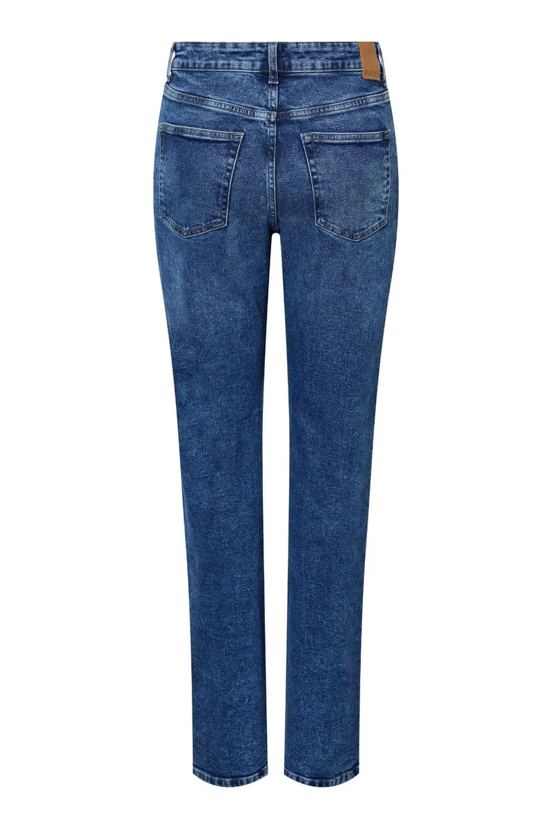 Pieces - Pckelly Straight Jeans Mb402 - 4421713 Medium Blue Denim
