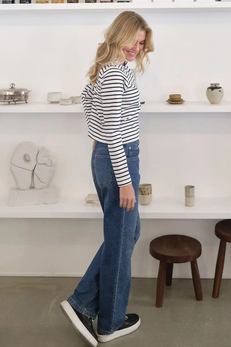 Neo Noir - Simona D Pants - Blue