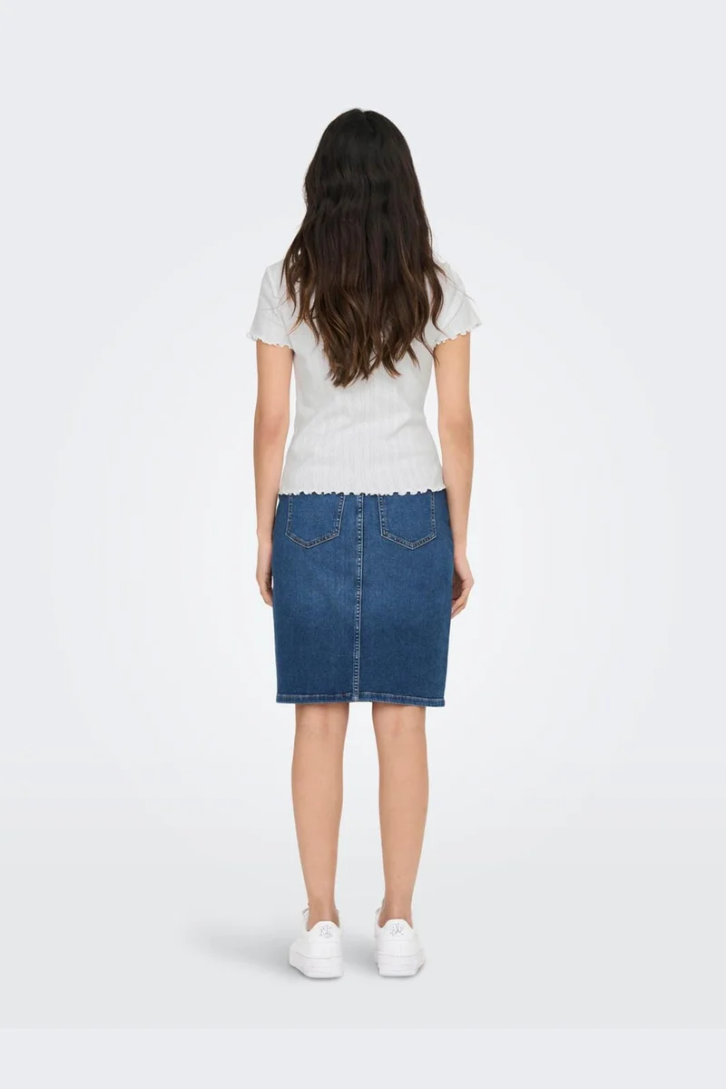 Only - Onlcarlotta SS Top - 3876952 White