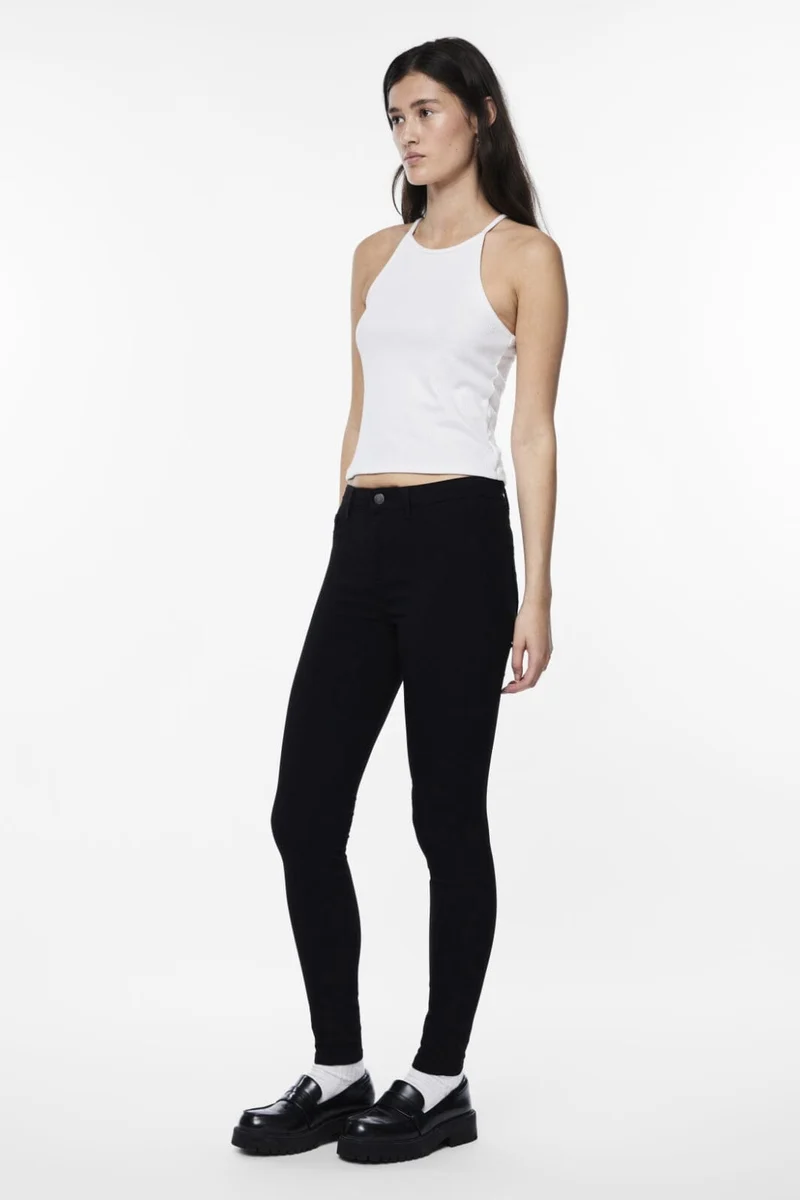 Pieces - PcSkin Mw Jeggings - Black